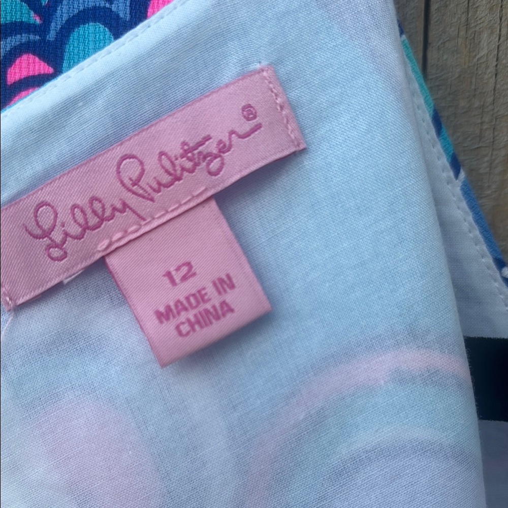 Lilly Pulitzer Blue and Pink Sheath Mini Dress
Excellent condition - Picture 5 of 10